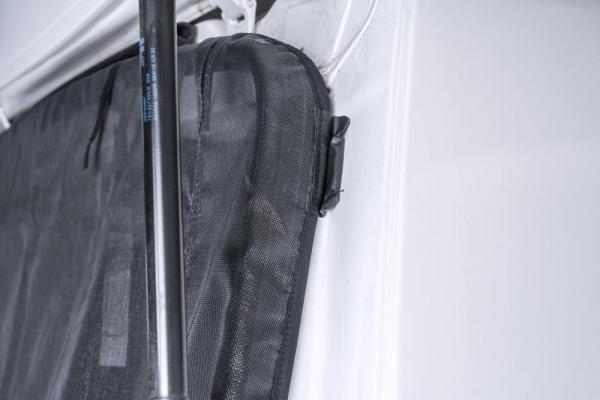 VanQuito VW Bus T5 / T6 / T6.1 Insektenschutzgitter Moskitonetz Heckklappe, schwarz - fine mesh